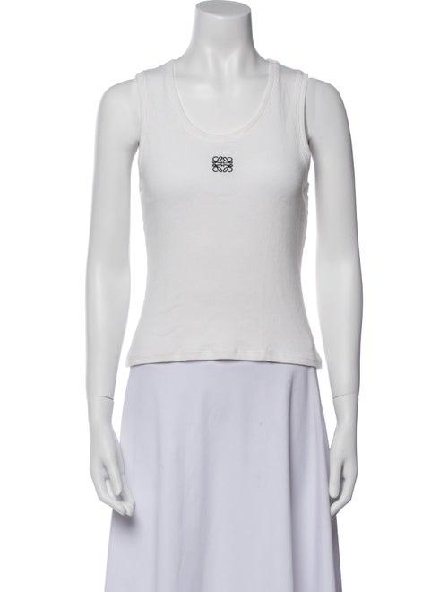 Loewe Scoop Neck Sleeveless Top