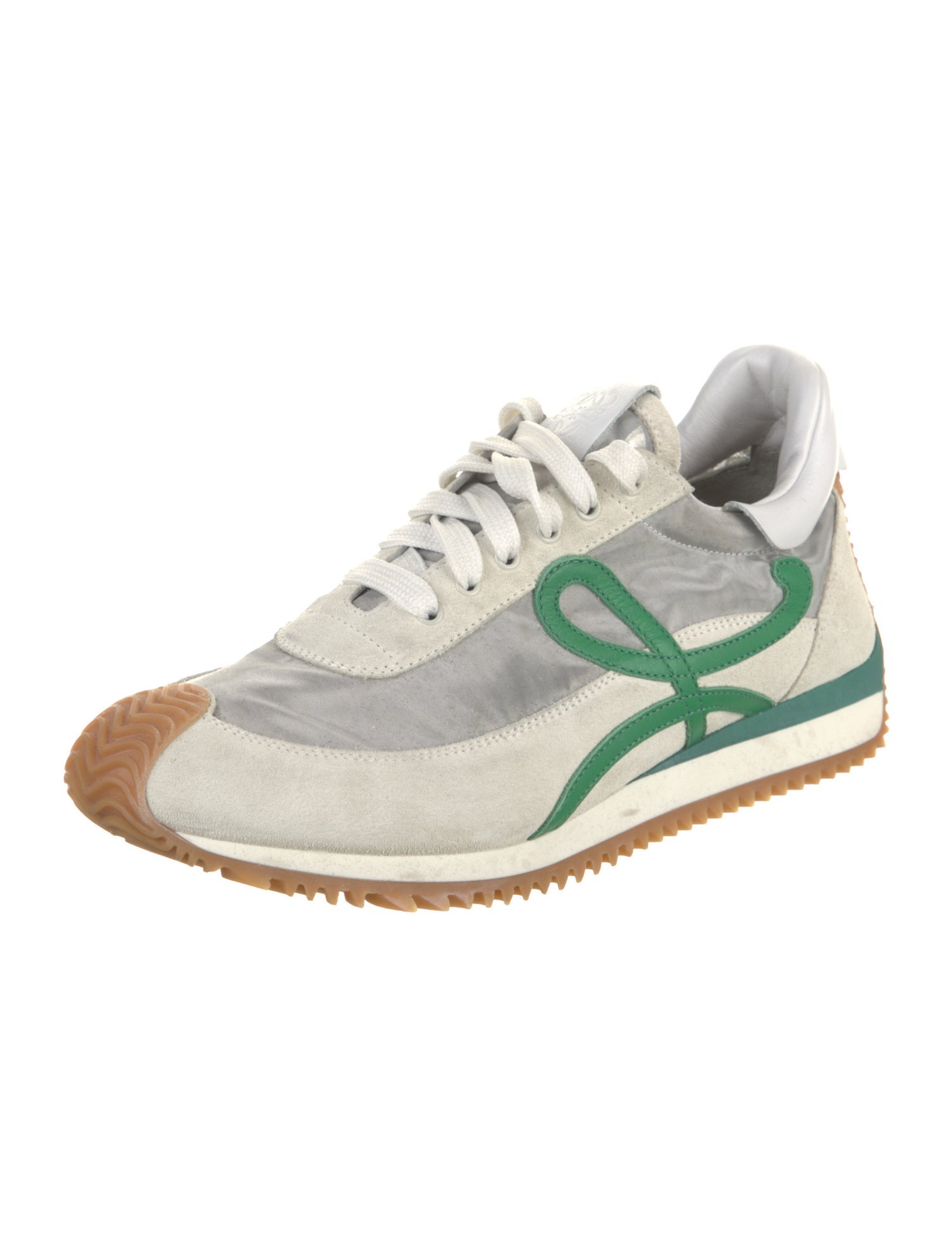 Loewe Suede Printed Sneakers