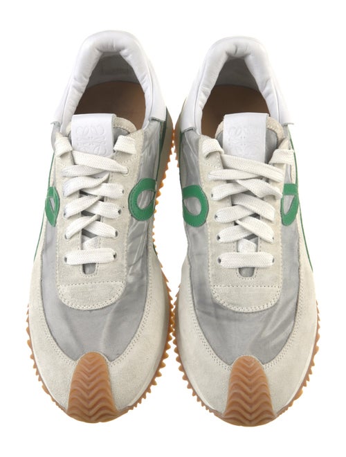 Loewe Suede Printed Sneakers
