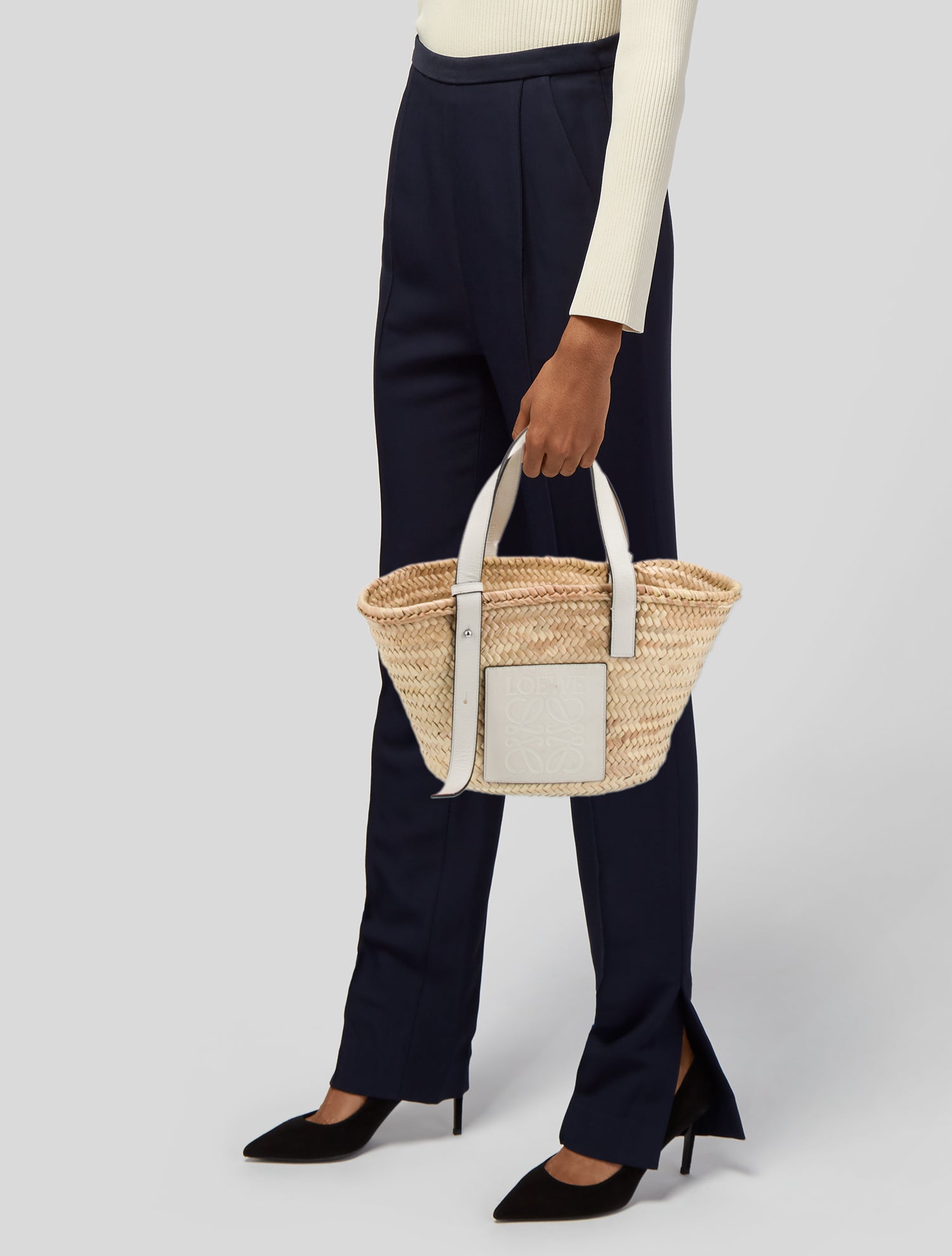 Loewe Raffia Basket