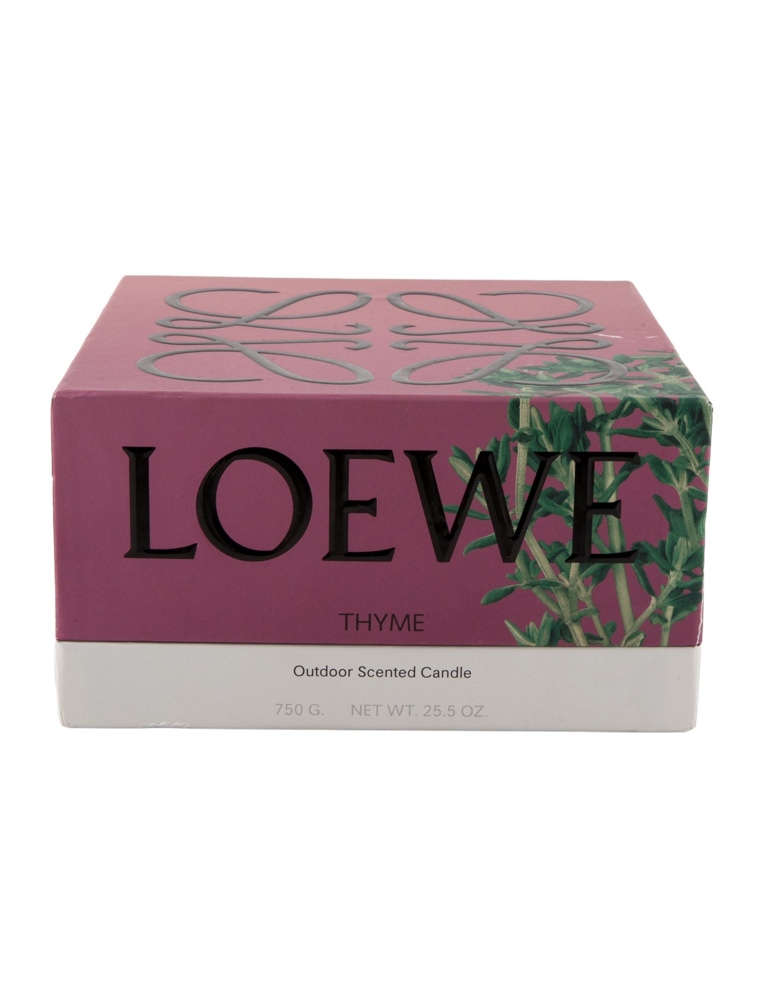 Loewe Thyme Outdoor Scented Candle w/ Tags