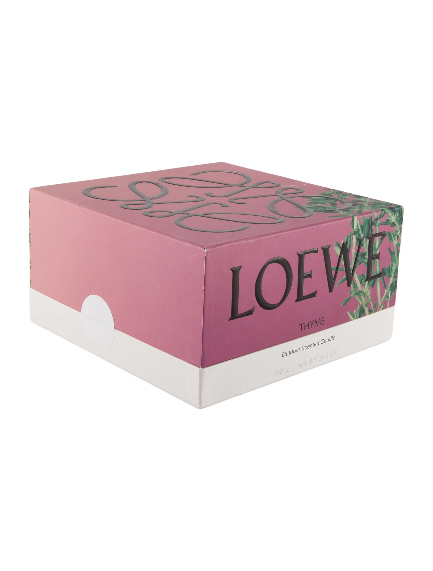 Loewe Thyme Outdoor Scented Candle w/ Tags