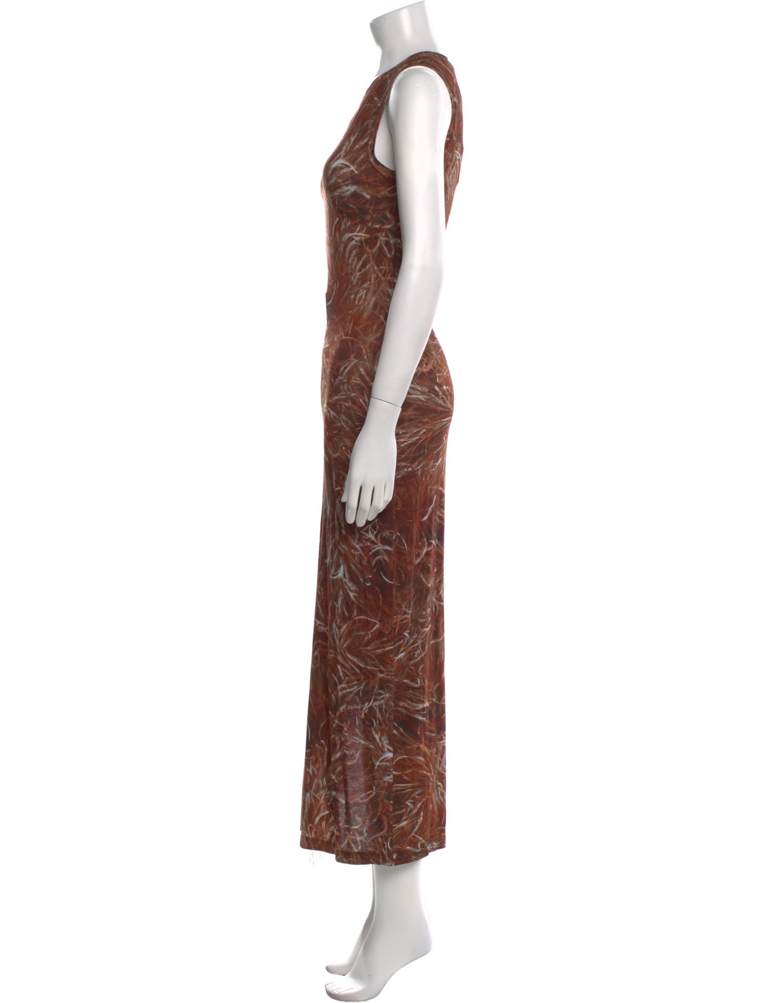Loewe Paula's Ibiza Printed Long Dress w/ Tags