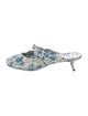 Loewe Floral Print Mules