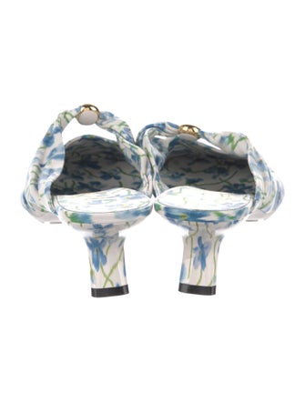 Loewe Floral Print Mules