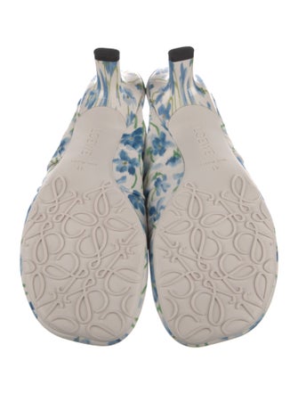 Loewe Floral Print Mules
