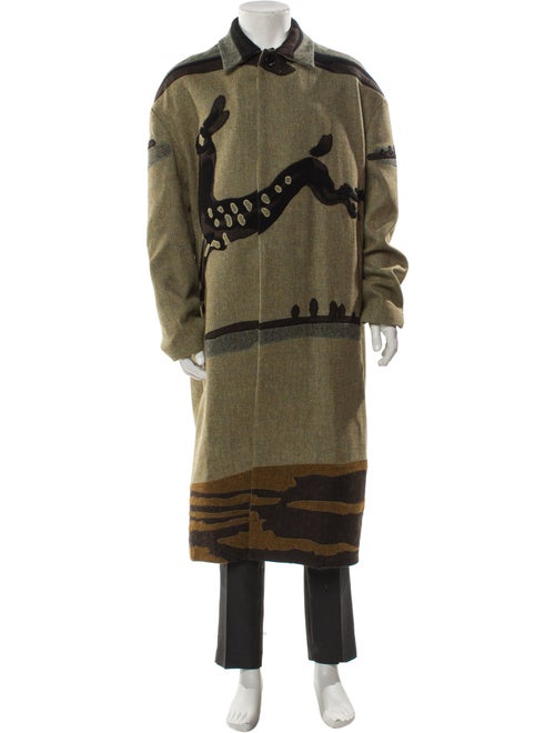 Loewe Deer Wool Peacoat