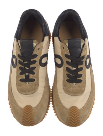 Loewe Suede Printed Sneakers