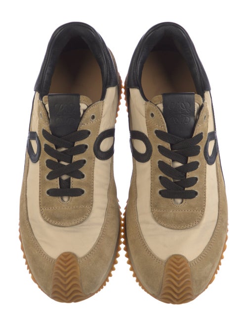 Loewe Suede Printed Sneakers