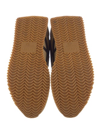 Loewe Suede Printed Sneakers