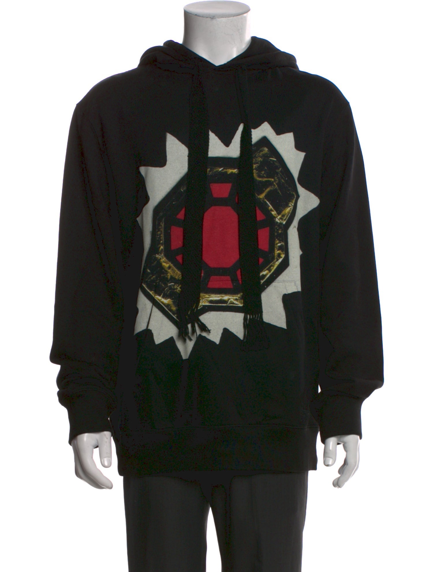 Loewe Ring Graphic Print Hoodie