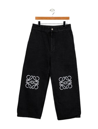 Loewe High-Rise Wide Leg Jeans