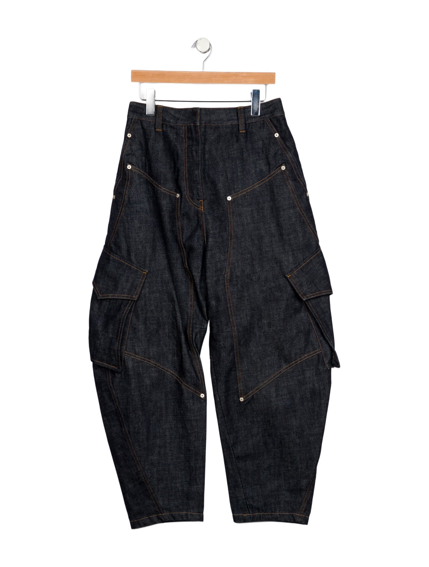 Loewe High-Rise Straight Leg Jeans