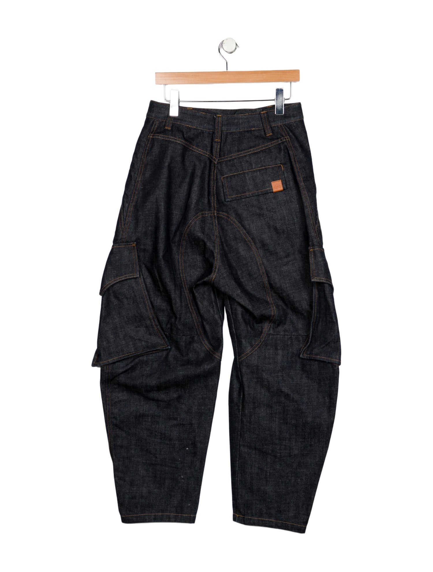 Loewe High-Rise Straight Leg Jeans