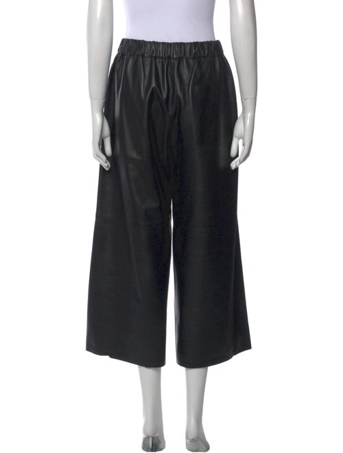Loewe Leather Wide Leg Pants