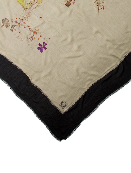 Loewe Floral Print Pareo