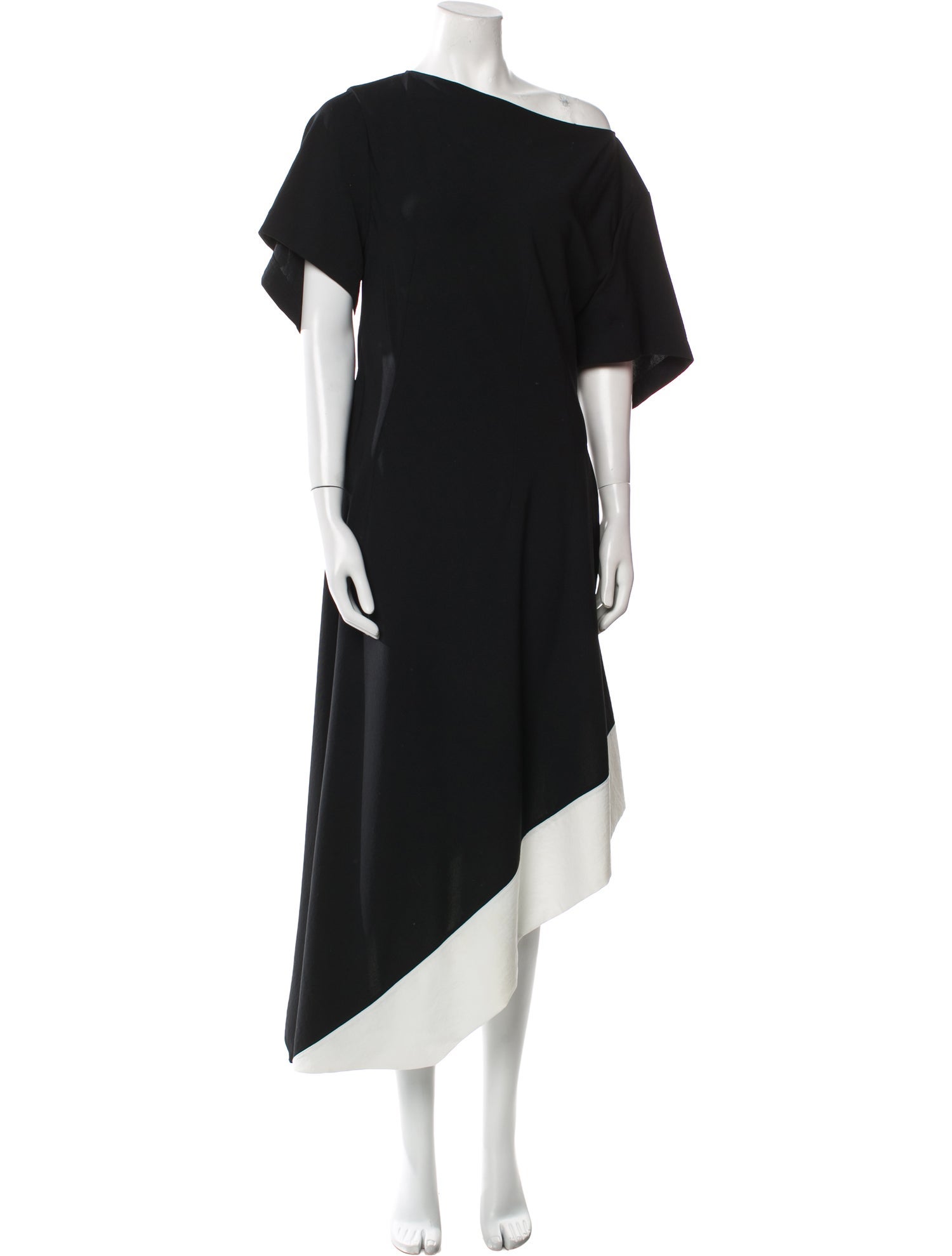 Loewe One-Shoulder Mini Dress