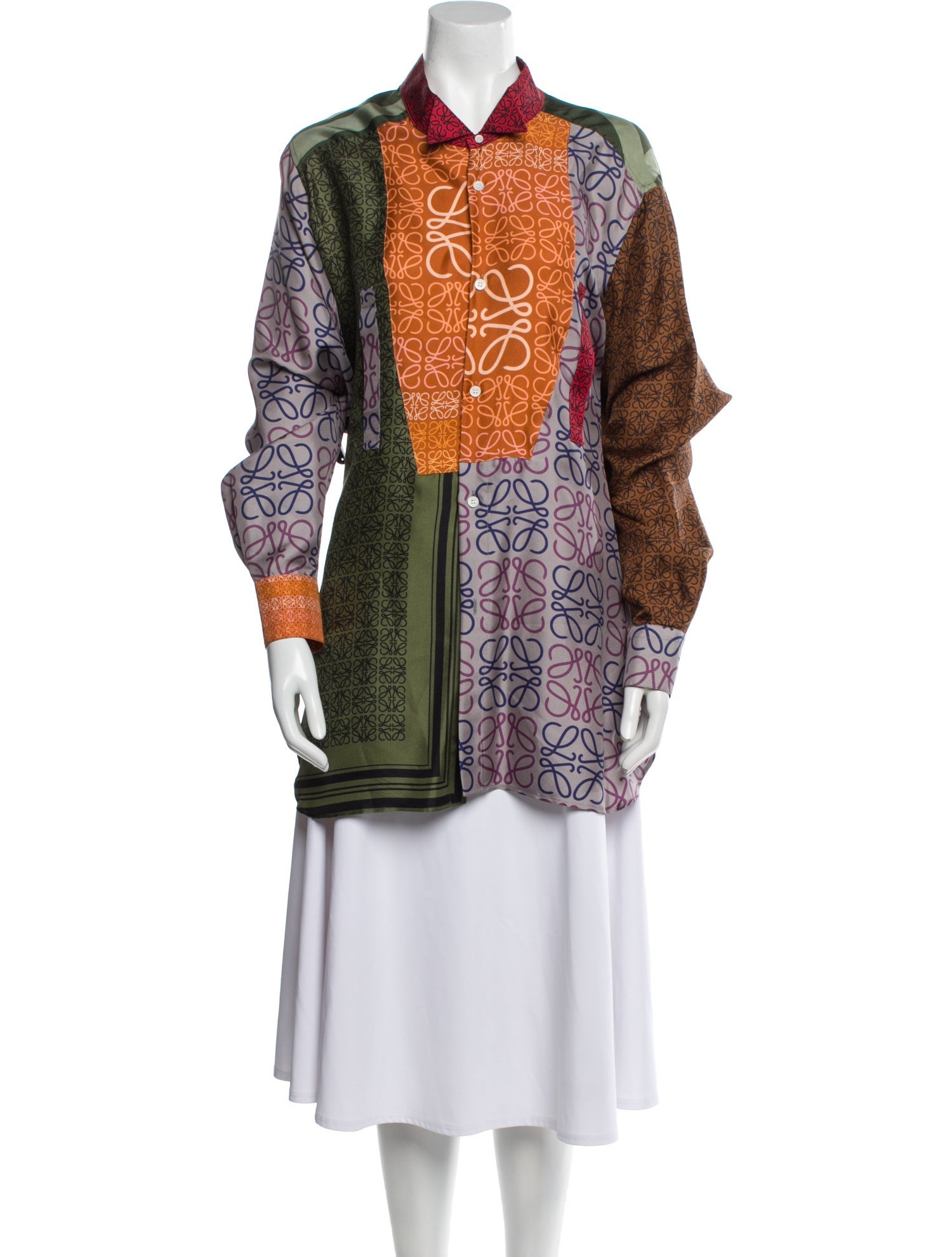 Loewe Silk Printed Tunic