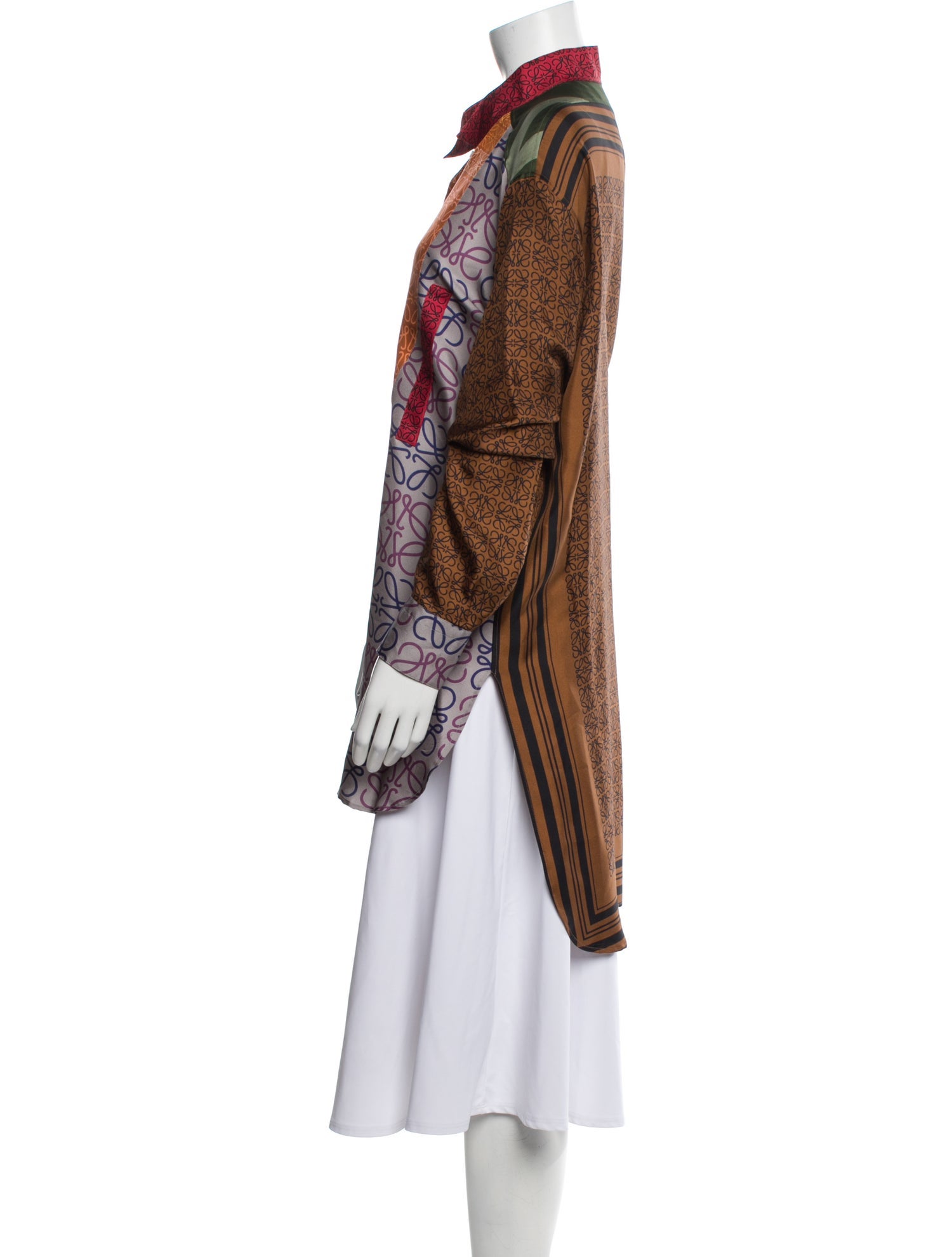 Loewe Silk Printed Tunic