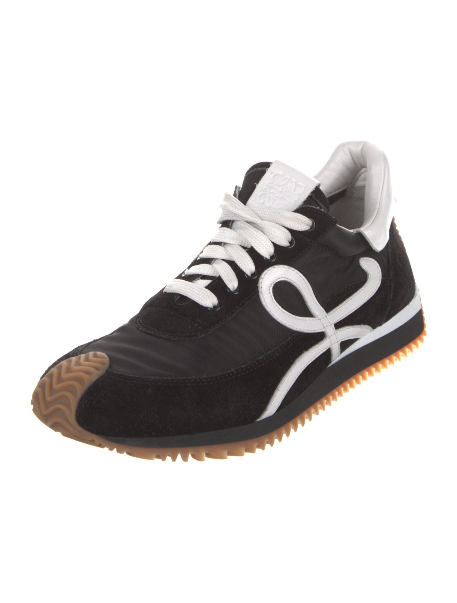 Loewe Suede Printed Sneakers