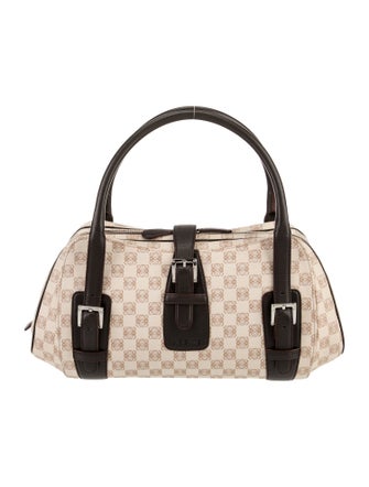 Loewe Canvas Anagram Buckle Bowler