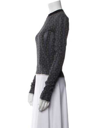 Loewe Monogram Anagram Striped Sweater