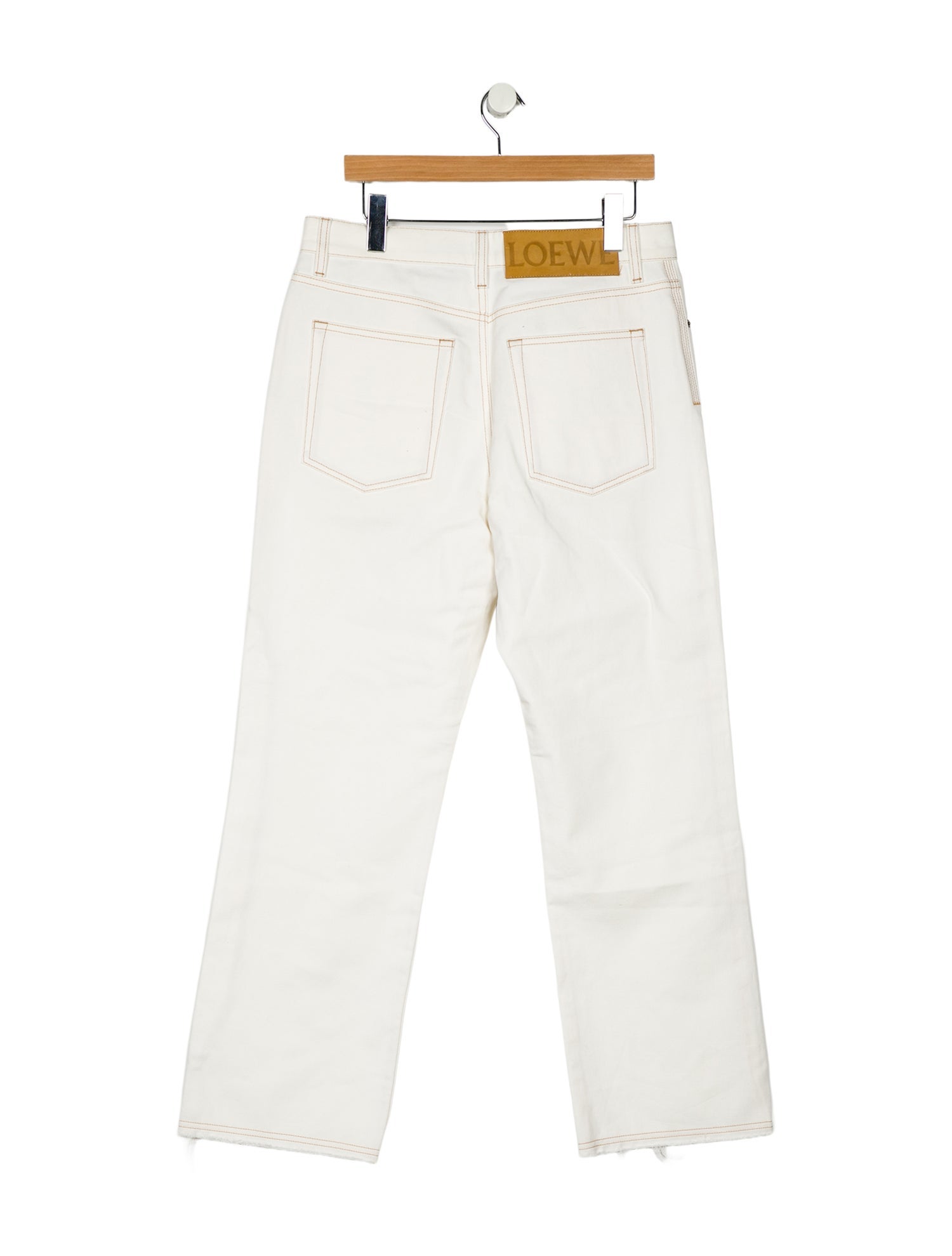 Loewe Paula's Ibiza Signature Logo Straight-Leg Jeans