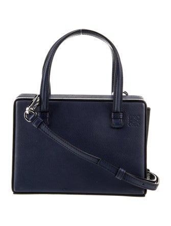 Loewe Leather Top Handle Bag