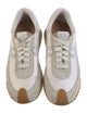 Loewe Suede Leather Trim Embellishment Sneakers