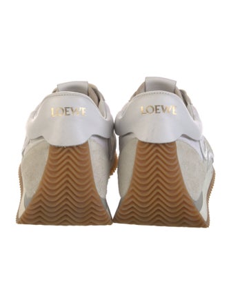 Loewe Suede Leather Trim Embellishment Sneakers