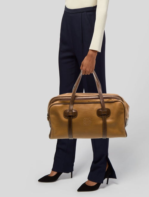 Loewe Leather Weekender Bag