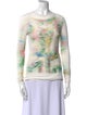 Loewe Blur Print Printed Sweatshirt