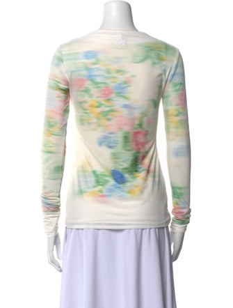 Loewe Blur Print Printed Sweatshirt