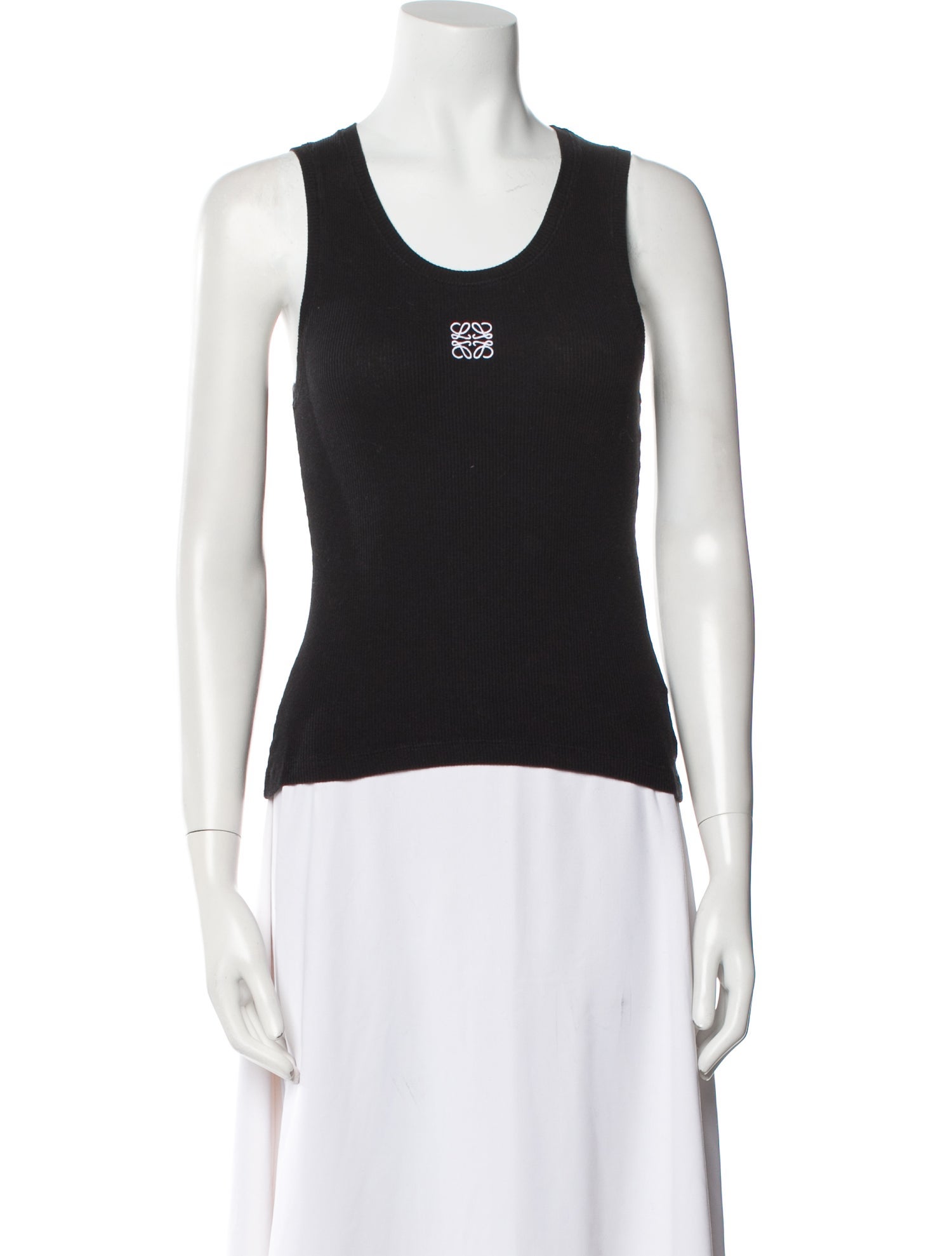 Loewe Scoop Neck Sleeveless Top
