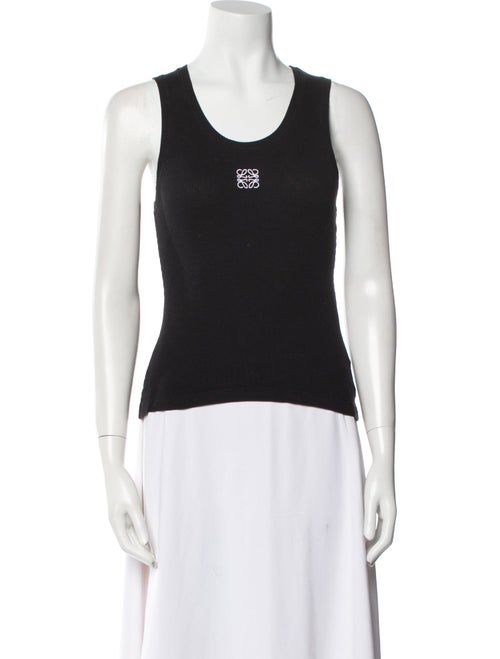 Loewe Scoop Neck Sleeveless Top