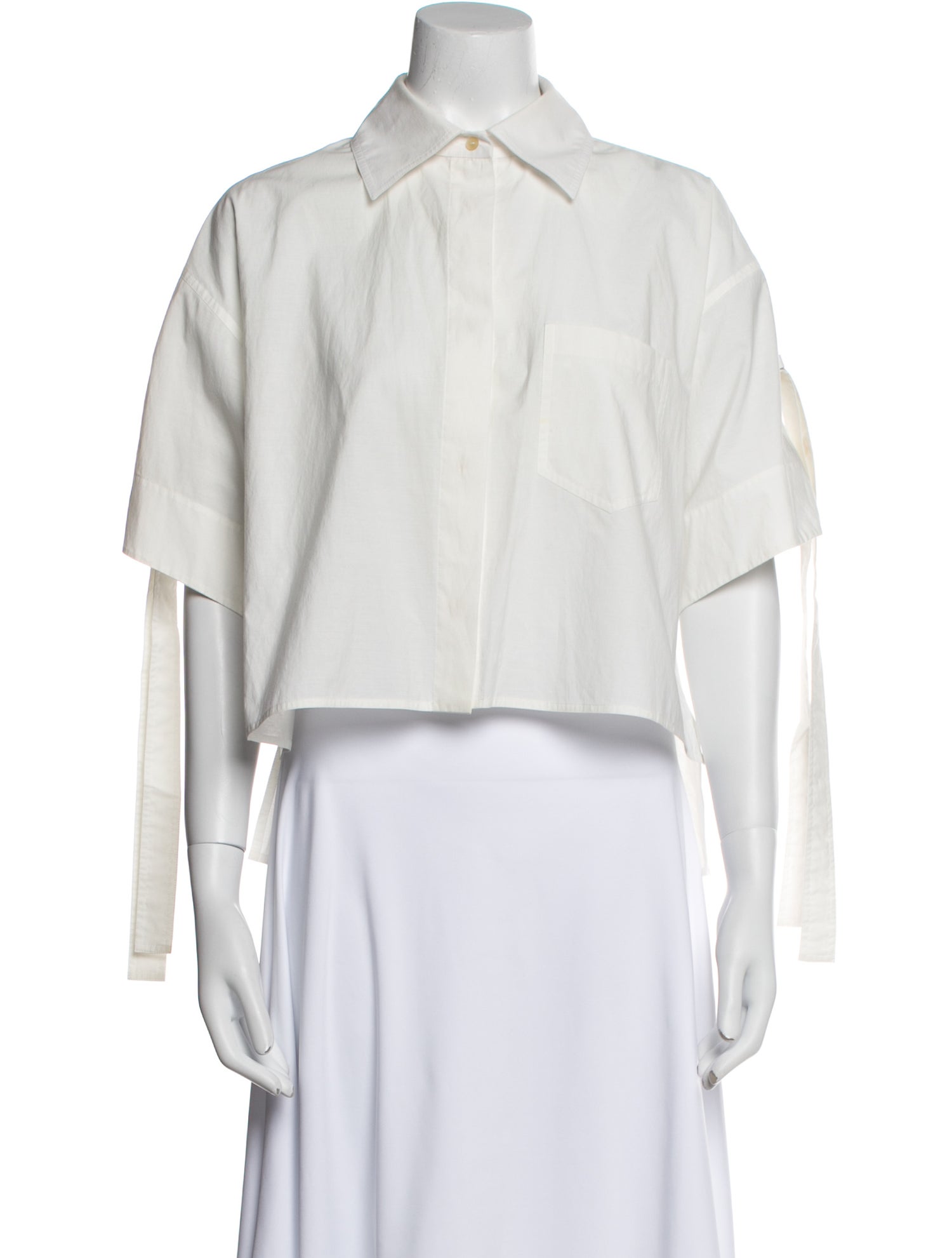 Loewe Short Sleeve Crop Top