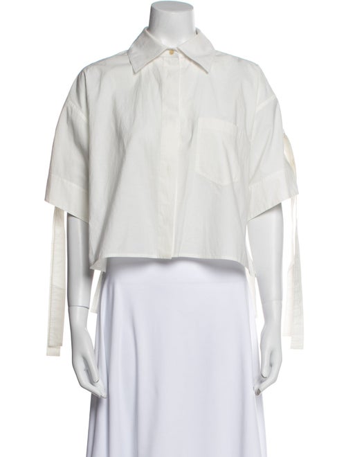 Loewe Short Sleeve Crop Top