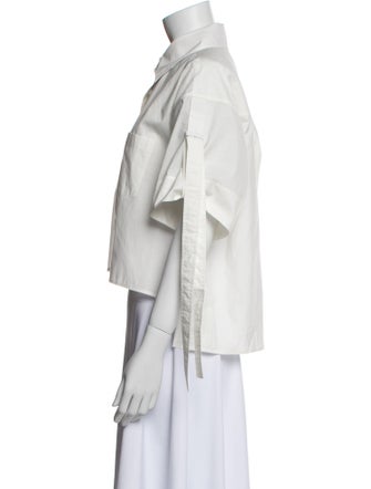 Loewe Short Sleeve Crop Top