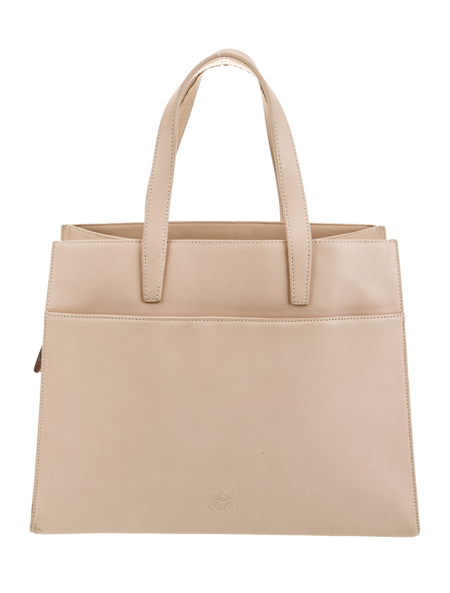 Loewe Leather Top Handle Bag