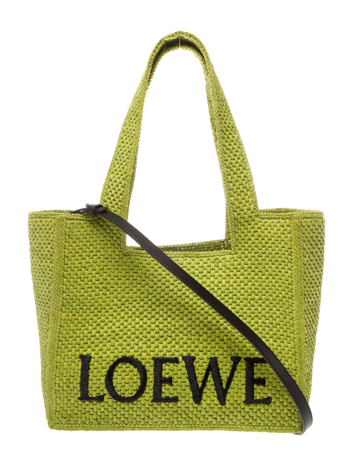 Loewe Raffia Tote