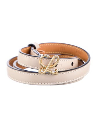 Loewe Skinny Leather Waist Belt
