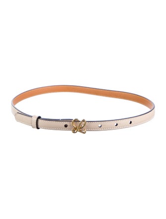 Loewe Skinny Leather Waist Belt