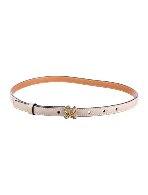 Loewe Skinny Leather Waist Belt