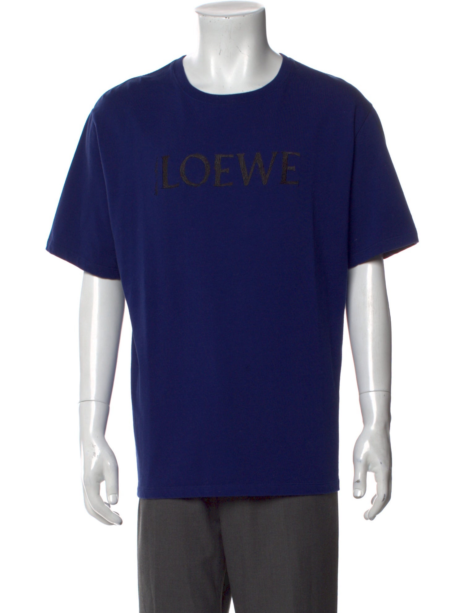 Loewe Signature Logo Relaxed Fit Graphic Print T-Shirt