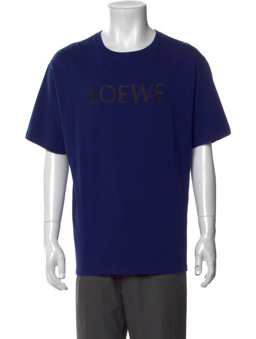 Loewe Signature Logo Relaxed Fit Graphic Print T-Shirt