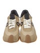 Loewe Suede Colorblock Pattern Sneakers