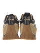 Loewe Suede Colorblock Pattern Sneakers