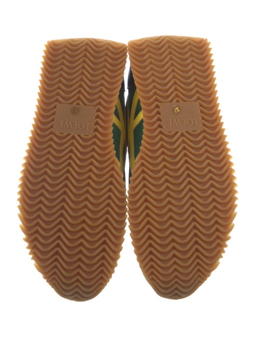 Loewe Suede Printed Sneakers