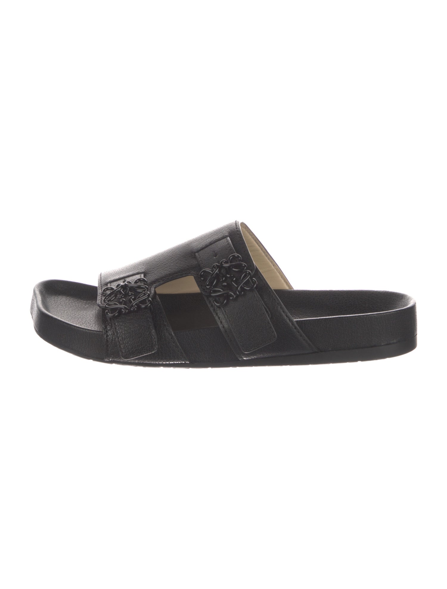 Loewe Leather Slides