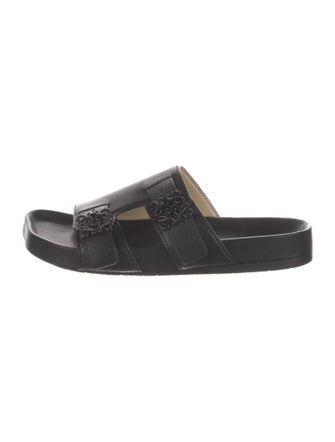 Loewe Leather Slides
